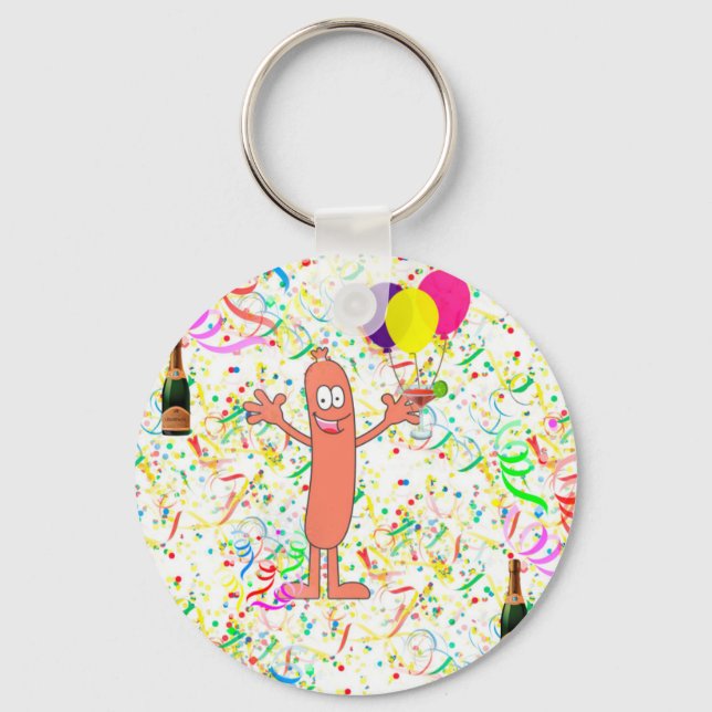 Porte-clés fête de saucisse (Recto)
