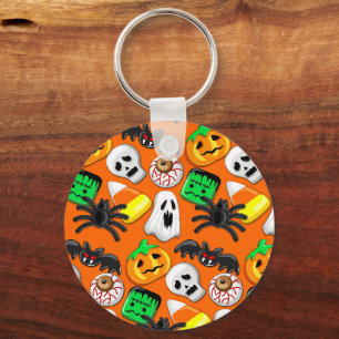 Porte-clés Fête des Candies Éffrayantes d'Halloween