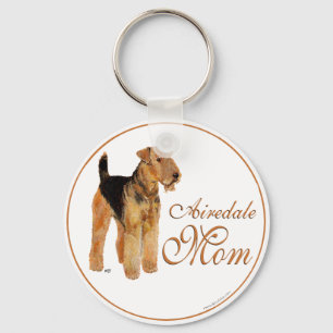Porte-clés Fête des mères Airedale Terrier