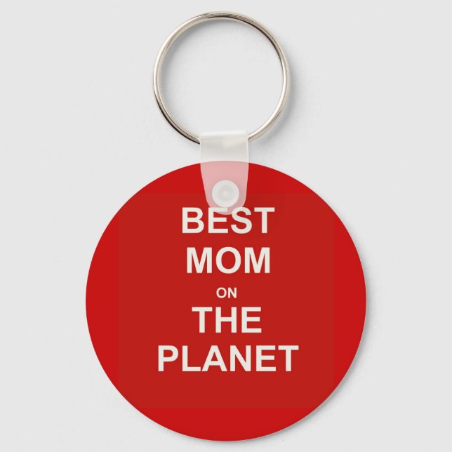 Porte-clés Fête des mères - Meilleure maman (Recto)