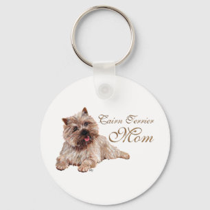 Porte-clés Fête des mères Terrier de Cairn Brun