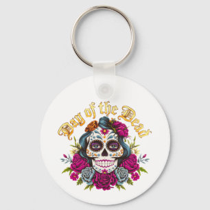 Porte-clés Fête des Morts : Célébrer Dia de Los Muertos