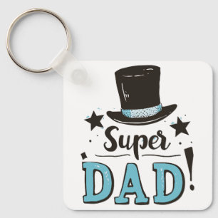 Porte-clés Fête des pères - Fête de Super Papa