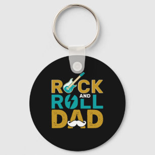 Porte-clés Fête des pères Rock Et Roll Papa