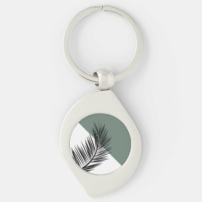 Porte-clés Feuille de palme (Devant)