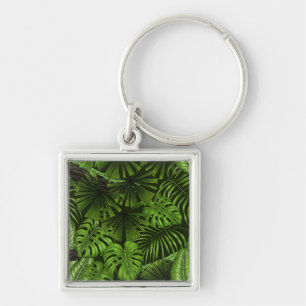 Porte-clés Feuilles de la jungle