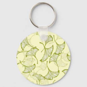 Porte-clés Feuilles Ginkgo