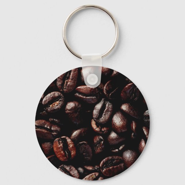 Porte-clés Fèves de café (Recto)