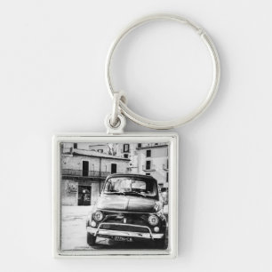 Porte-clés Fiat 500 en rétros cadeaux de voyage de l'Italie
