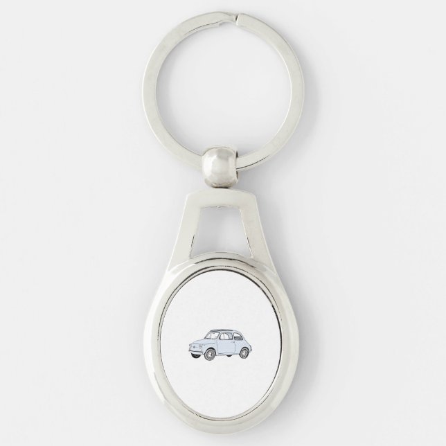 Porte-clés Fiat 500 Topolino (Devant)