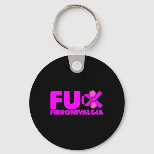 Porte-clés Fibromyalgie familiale Sensibilisation à la fibrom