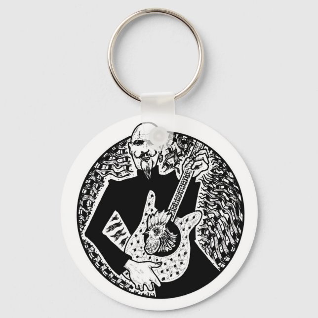 Porte-clés FICTS Porte - clé "Guitare Legend" (Recto)
