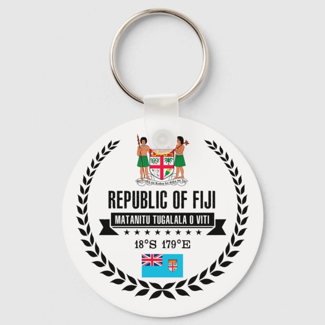Porte-clés Fidji (Recto)