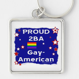 Porte-clés Fier 2 BA Gay-American