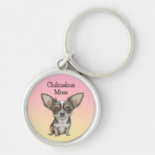 Porte-clés Fier Chihuahua Maman