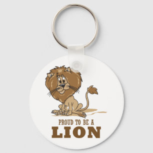 Porte-clés Fier d'être un lion