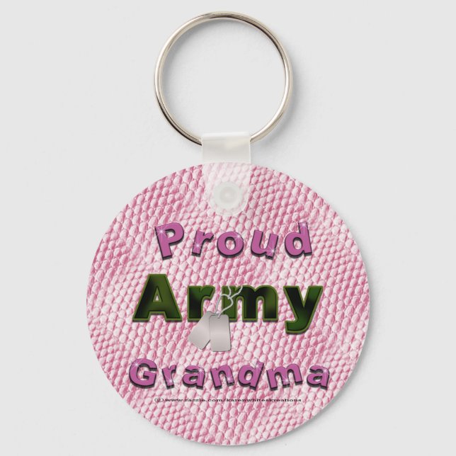Porte-clés Fier grand-Porte - clé de l'armée (Recto)