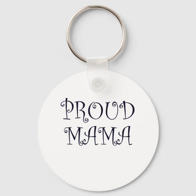 Porte-clés Fier maman (Recto)