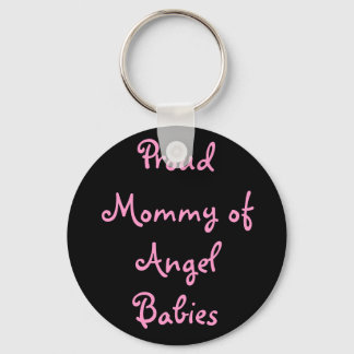 Porte-clés Fier maman d'ange bébés