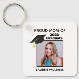 Porte-clés Fier Maman de Graduate Photo 2021 Diplôme sur mesu