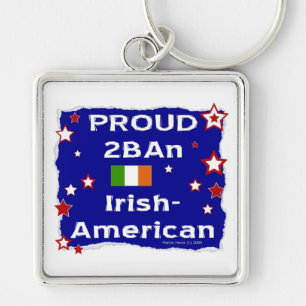 Porte-clés Fière de 2BAn irlandais-américain