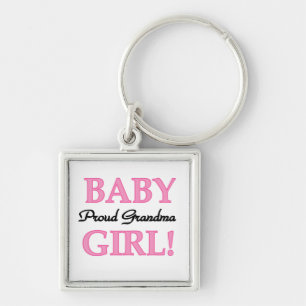 Porte-clés Fière grand-mère Baby Girl Cadfts