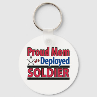 Porte-clés Fière maman d'un soldat déployé
