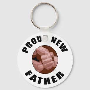 Porte-clés Fiers Nouveau cadeau père