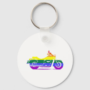 Porte-clés Fierté de moto de GLBT