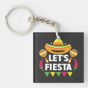 Porte-clés Fiesta Cinco De Mayo, d'inspiration mexicaine