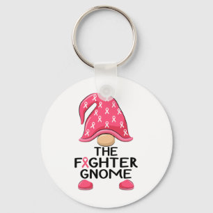 Porte-clés Fighter Gnome - Sensibilisation au cancer du sein