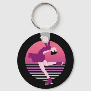 Porte-clés Figure Patineuse - Art De La Danse Sur Glace