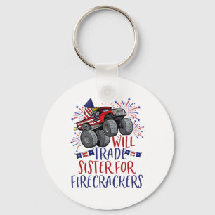 Porte-clés Filière commerciale de Firecracker Us Drapeau 4 ju