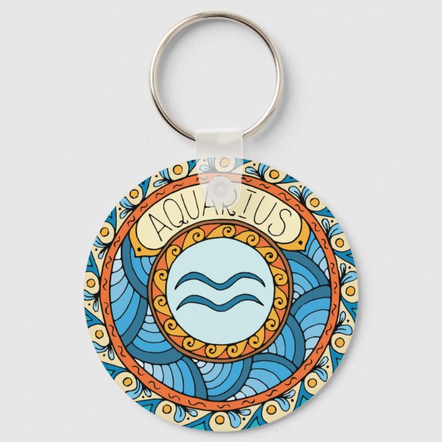 Porte-clés Filigrane d'Aquarius (Recto)