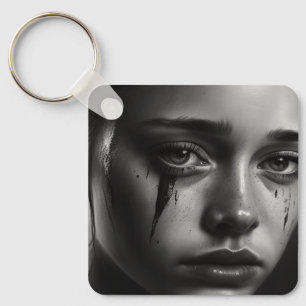 Porte-clés Fille aux larmes