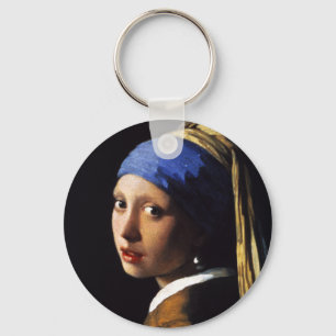 Porte-clés Fille avec un porte - clé de boucle d'oreille de