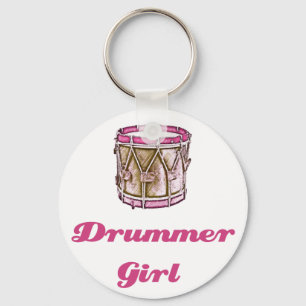 Porte-clés Fille de batteur