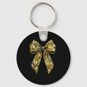 Porte-clés Fille de chasse à l'arc camouflage Camo