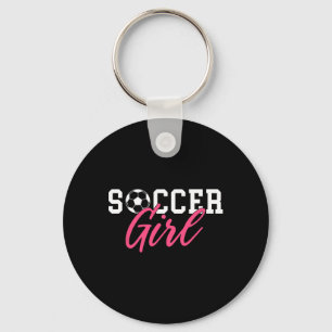 Porte-clés Fille de football
