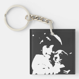 Porte-clés Fille, enfant, animal