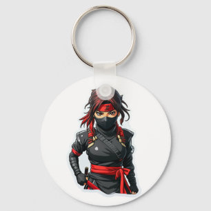 Porte-clés Fille Ninja