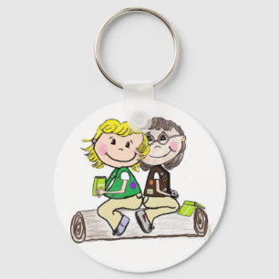 Porte-clés Fille Scout Junior Brownie Extérieur