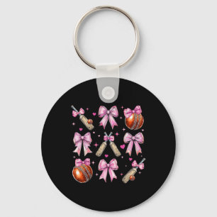 Porte-clés Fille T Ll Coquette Arc Rose Maman