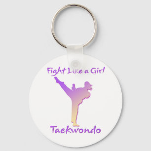 Porte-clés Fille Taekwondo