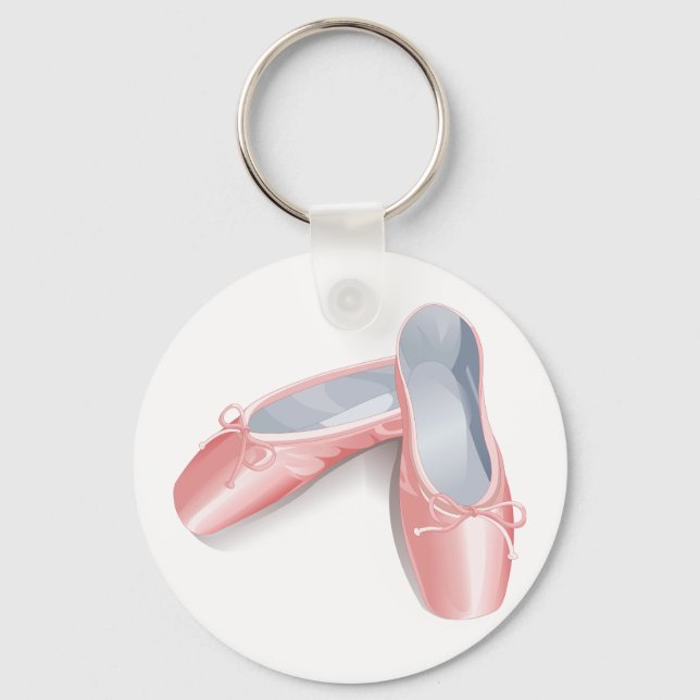 Porte-clés Filles Ballet Chaussures Porte - clé (Recto)