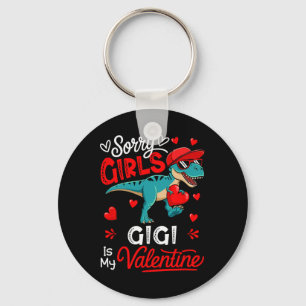 Porte-clés Filles Blague Drôle Gigi Est Ma Saint-Valentin T-r