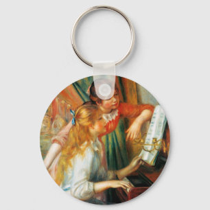 Porte-clés Filles de Renoir au porte - clé de piano