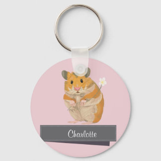 Porte-clés Filles Hamster D'Or