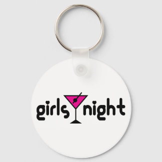 Porte-clés Filles Porte - clé de nuit avec Martini rose