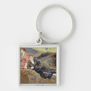 Porte-clés Filles sur le rivage, c.1884-85